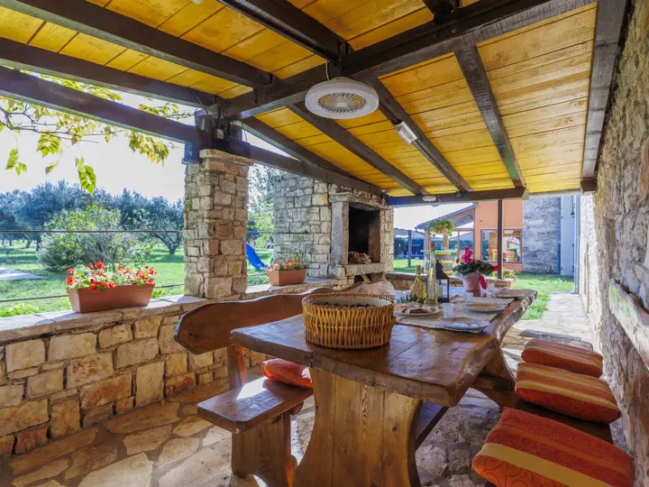 Terasa - Villa Božac